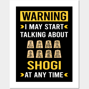 Warning Shogi Posters and Art